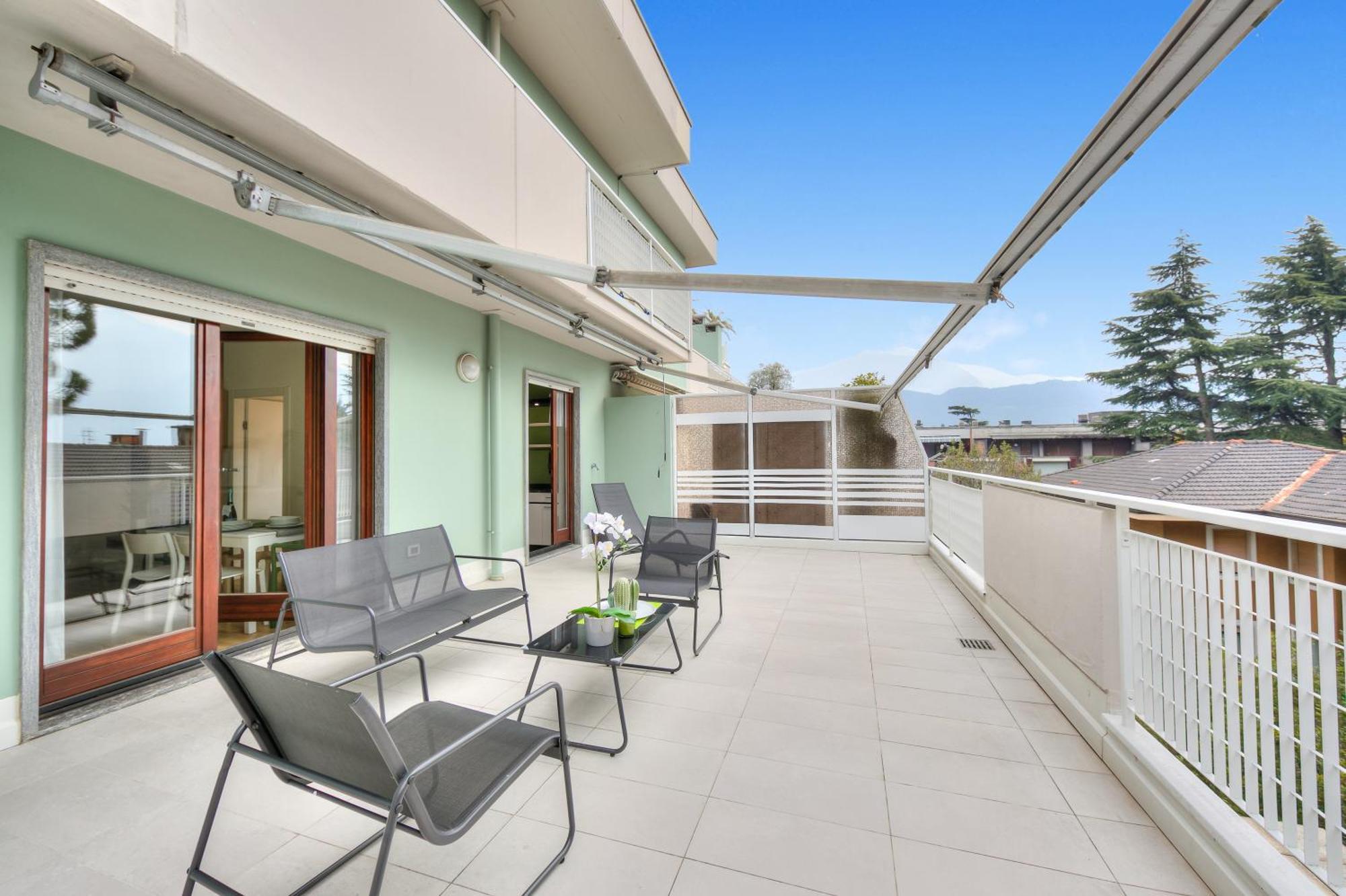 Balcone Sui Tigli Few Min From The Lake - Happy Rentals Riva del Garda Eksteriør bilde